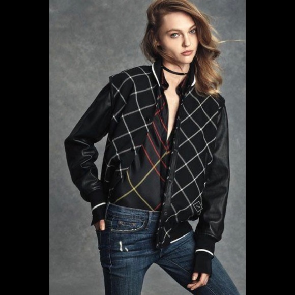 rag & bone Jackets & Blazers - Leather rag & bone Edith Jacket